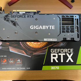 Видеокарта rtx 3070 gigabyte