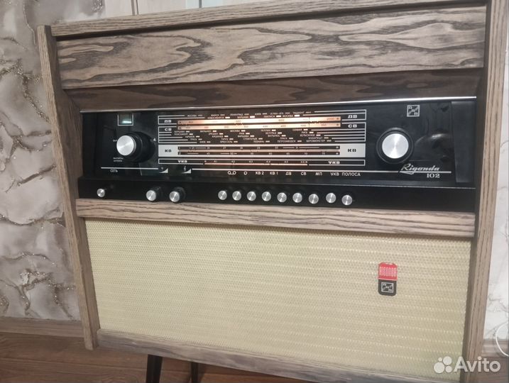 Радиола ригонда 102 с фм и вт, В наличии