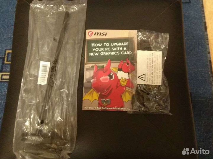 Комплект от MSI GeForce RTX 3090 Ti suprim X