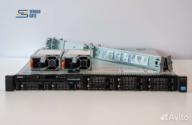 Сервер Dell R620 8SFF 2x E5-2630v2 16GB