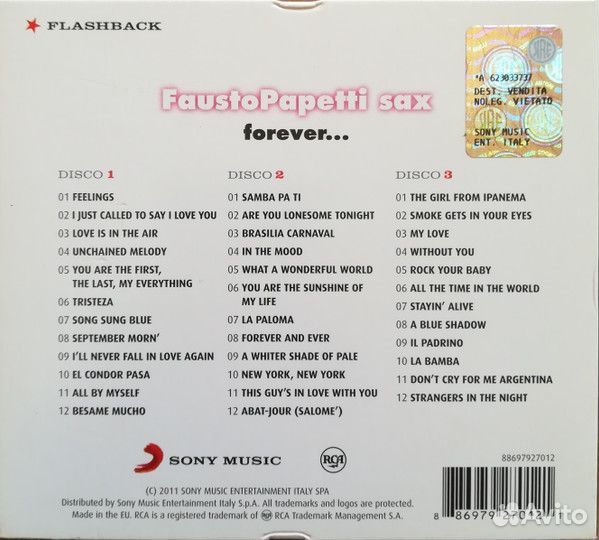 Fausto Papetti - Forever.(3CD)