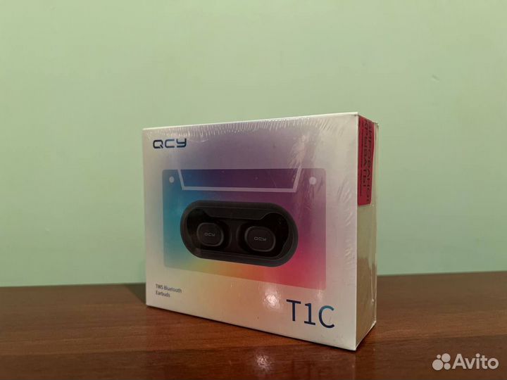 Беспроводные наушники QCY T1C Новые