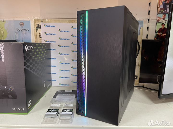 Core i5-6400 / GTX 1050 Ti / DDR4 16gb +10игр