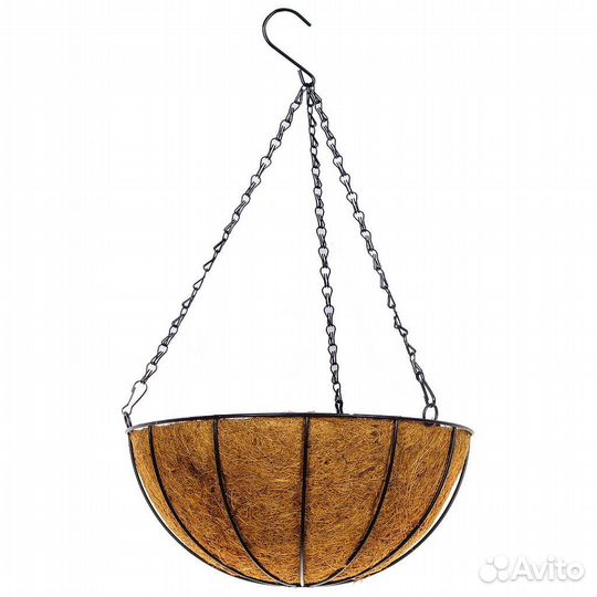Кашпо коковита, круг, подвесной D-30см