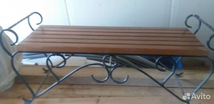 Кованная скамейка