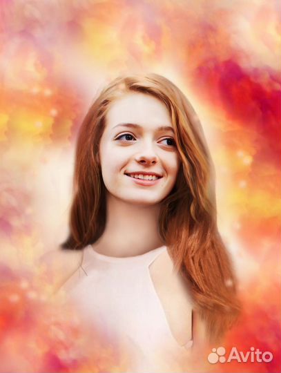 Фото на холсте/ портрет на холсте