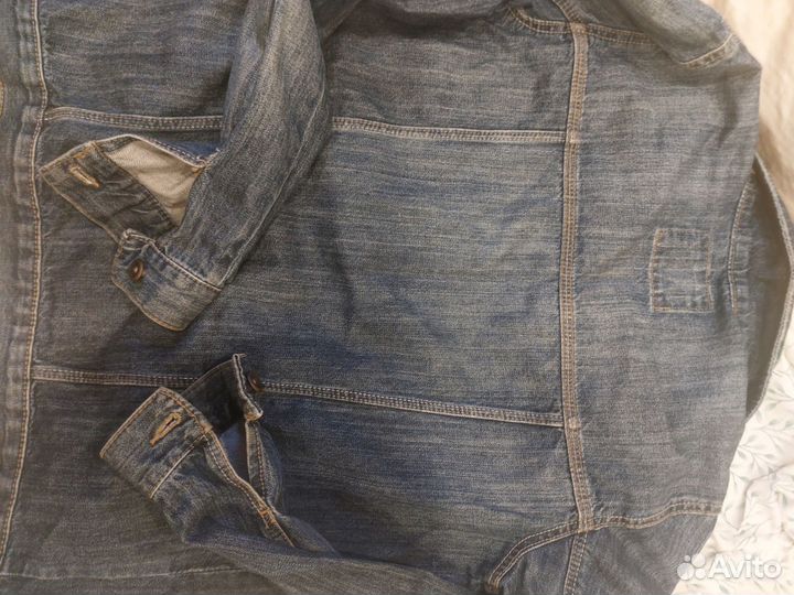 Джинсовая куртка mango