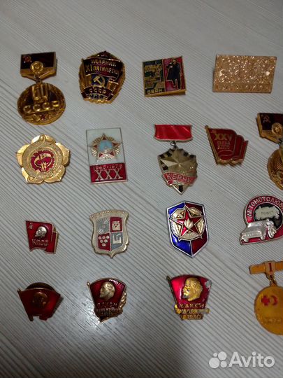 Значки СССР