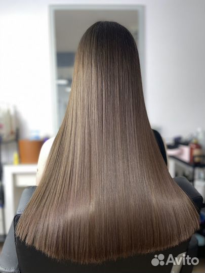Модели на выпрямление и тонирование волос