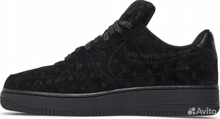 Кроссовки Louis Vuitton Air Force 1 Low Black