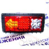 Фонарь задний универсальный LED 360х160х35мм решет