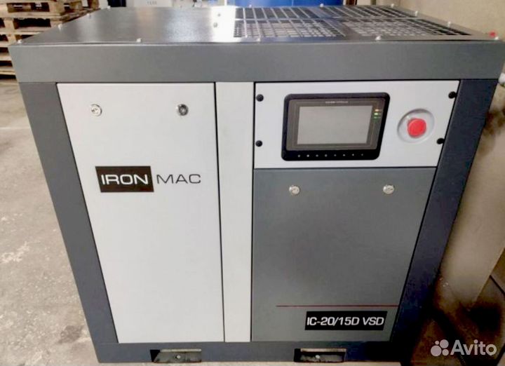 Воздушный винтовой компрессор ironmac IC 10/8 C