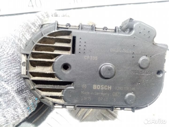 Б/У Заслонка дроссельная электрическая#002