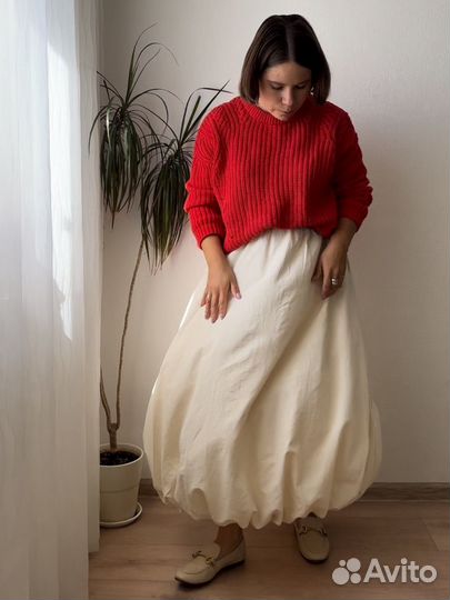 Юбка баллон макси