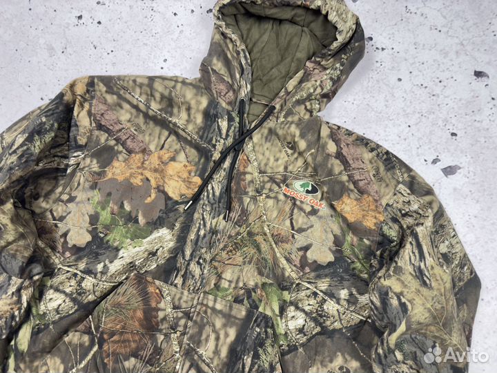 Бомбер с капюшоном Mossy Oak Realtree