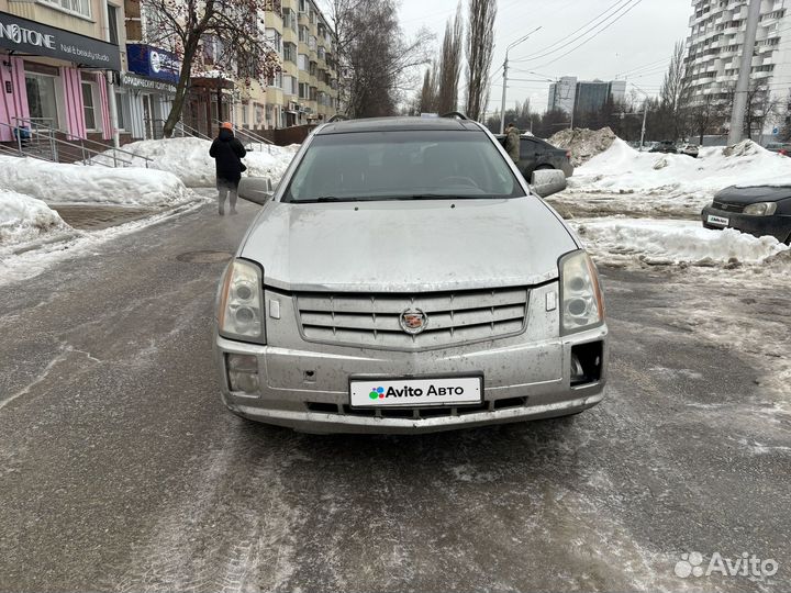 Cadillac SRX 3.6 AT, 2007, битый, 240 000 км