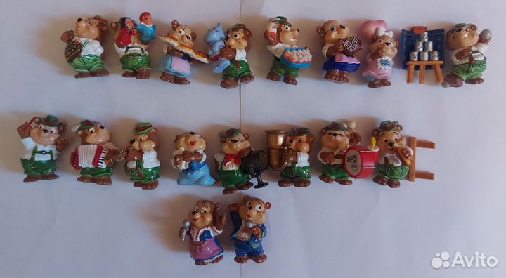 Игрушки из киндер сюрприза