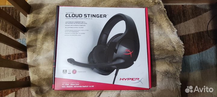 Наушники гарнитура HyperX Cloud Stinger