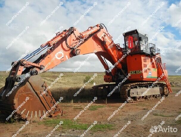 Стекло для карьерного экскаватора Hitachi EX1900/2