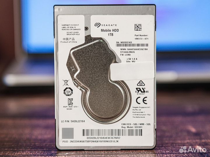 HDD для ноутбука оптом / Seagate 1 тб ST1000LM035