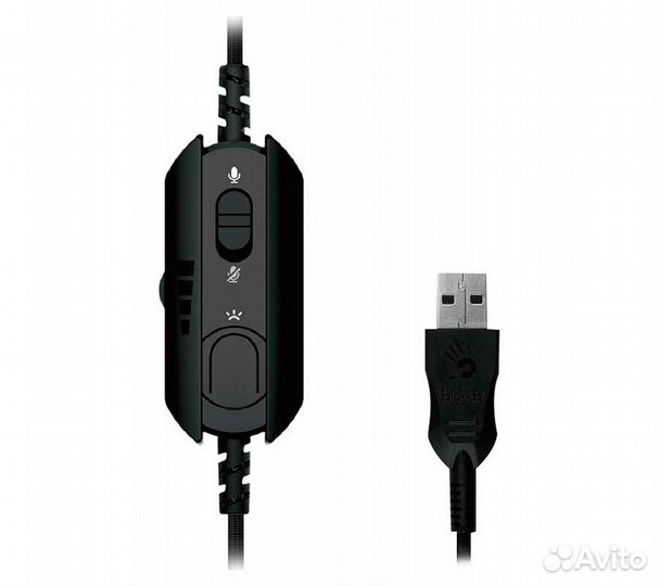 Компьютерная гарнитура A4Tech Bloody G575, черный