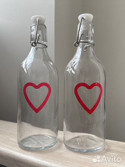 Бутылки стеклянные с пробкой икеа IKEA kork