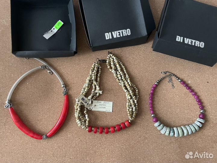 Чокер колье муранское стекло Di Vetro