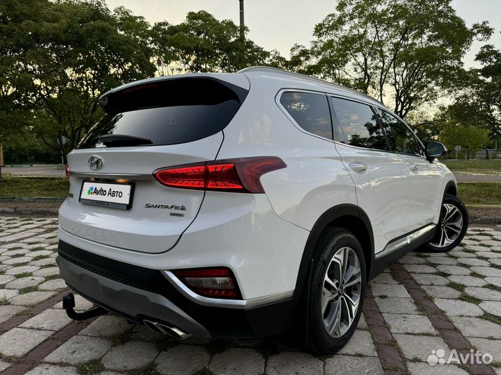 Hyundai Santa Fe 2.2 AT, 2019, 52 200 км