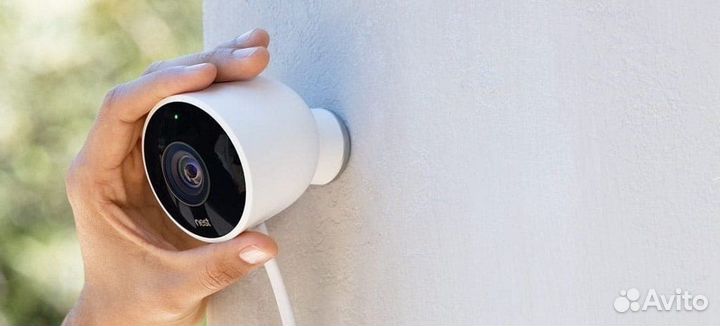 Камера видеонаблюдения с установкой