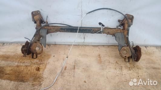 Балка задняя, skoda rapid 2013