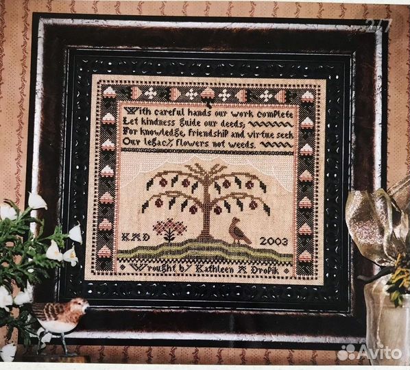 Буклеты для вышивки крестом. Оригинал