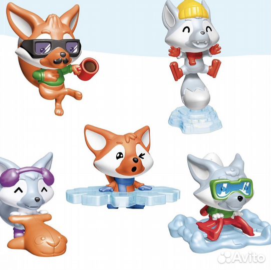 Киндер Макси Natoons, Лисы, Marvel