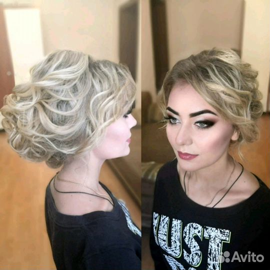 Визажист макияж прически