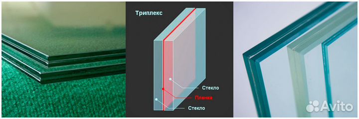 Стекло триплекс
