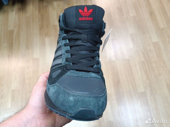 Кроссовки зимние Adidas ZX 750 dark grey