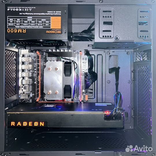 Игровой E5-2689 + Radeon RX 580 16-256