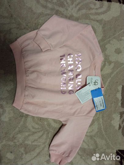 Толстовка (джемпер) для девочки новая, 92