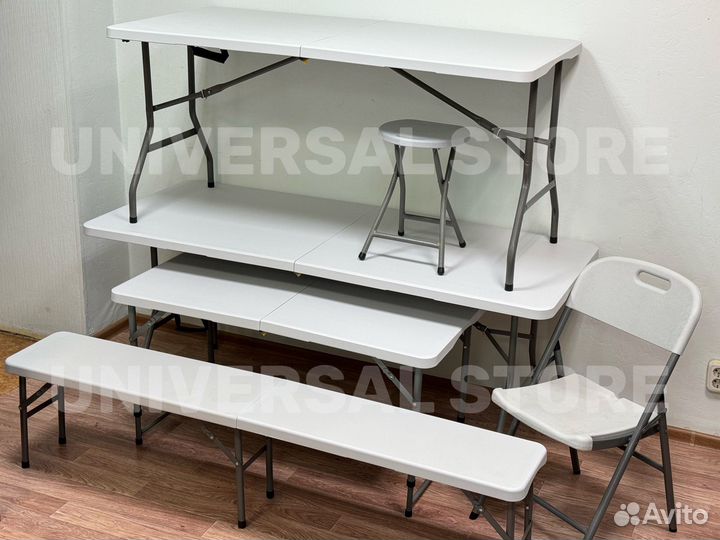 Стол стул скамья туристический складной кейтеринг