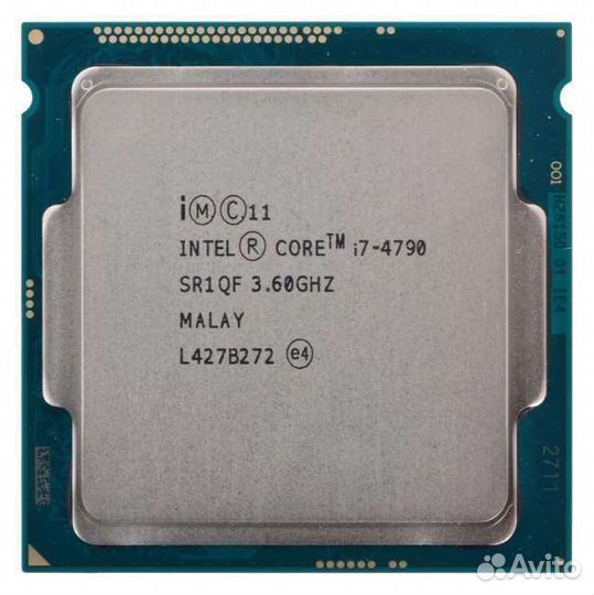 Процессор intel core i7-4790+мать MSI mpower MAX