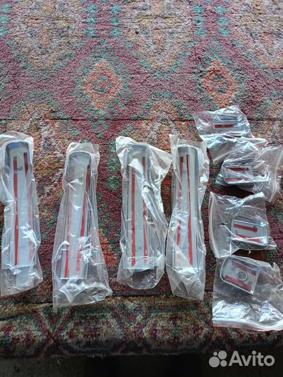 Хромированные накладки на ручки для Ниссан Навара