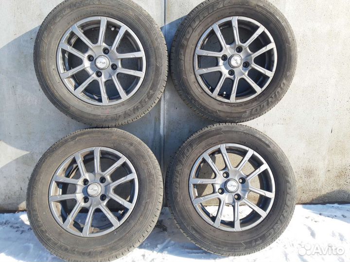 Колёса в сборе Dunlop r14 4x108