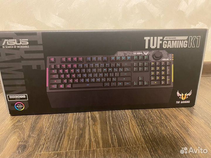 Клавиатура проводная asus TUF Gaming K1