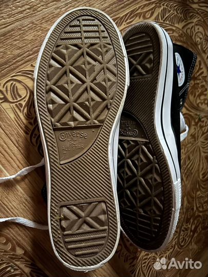 Кеды черные женские высокие