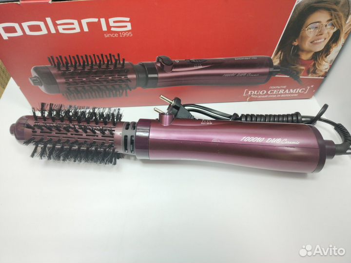 Фен-щетка Polaris PHS1020RK (вед)