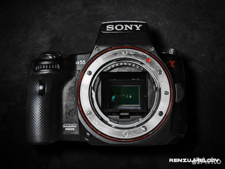 Зеркальный фотоаппарат камера sony alpha a-55