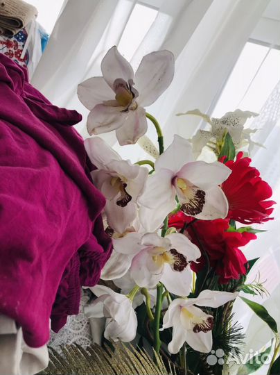 Цветы Лилия орхидея искусственные