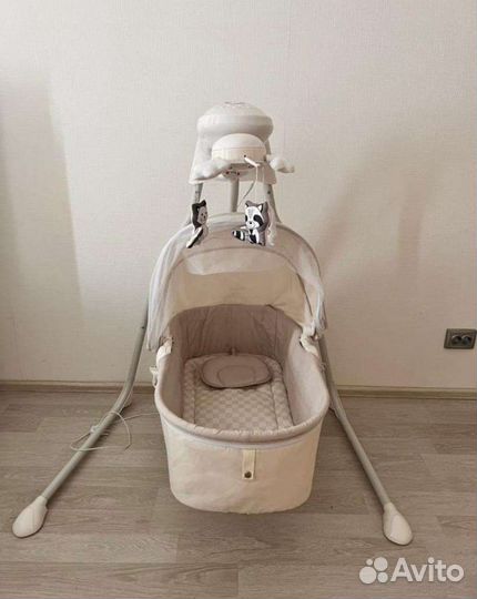 Электронная люлька+ качели Lionelo LO-Henny