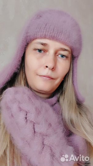 Шапка ушанка женская