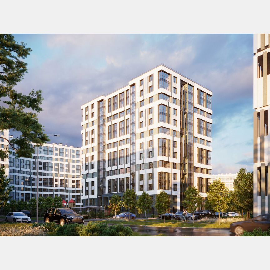 Квартира-студия, 30,3 м², 9/13 эт.