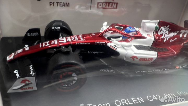 Alfa Romeo Ferrari C42 77 Valtteri Bottas F1 2022